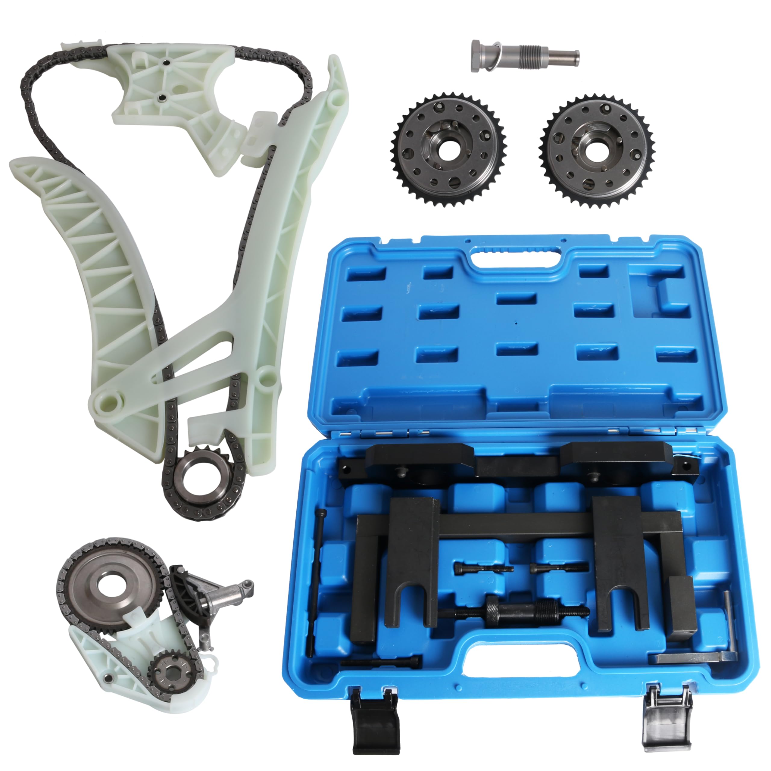 Amazon.com: Riyhch Oil Pump Timing Chain Kit & 2 VVT Gear Tool